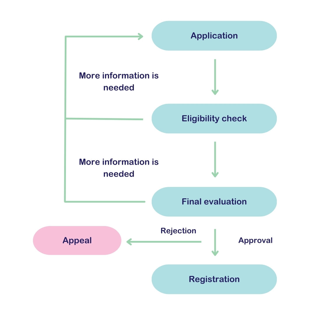 REG registration process